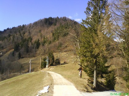 Pod &quot;Strmco&quot; na Ojstrem vrhu (izhodišče)